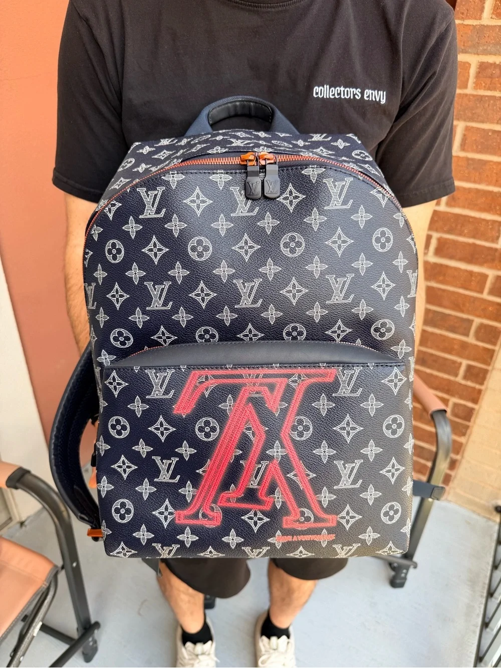 Louis Vuitton Apollo Backpack Upside Down LV Have a Vuitton Day - Kim Jones